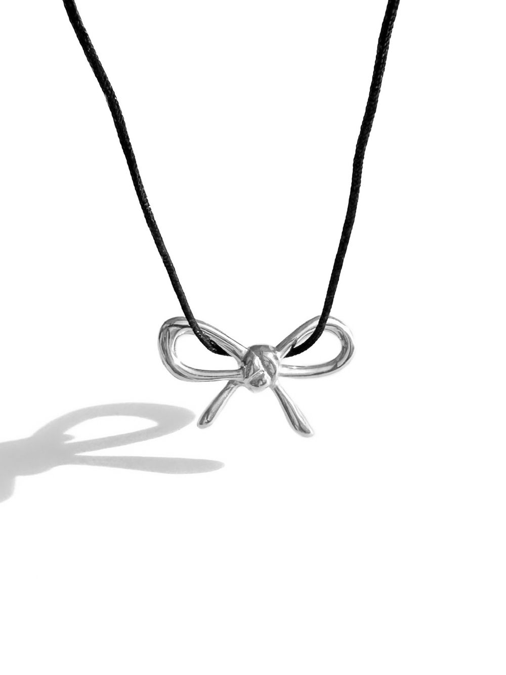 Колье Бант на шнурке
