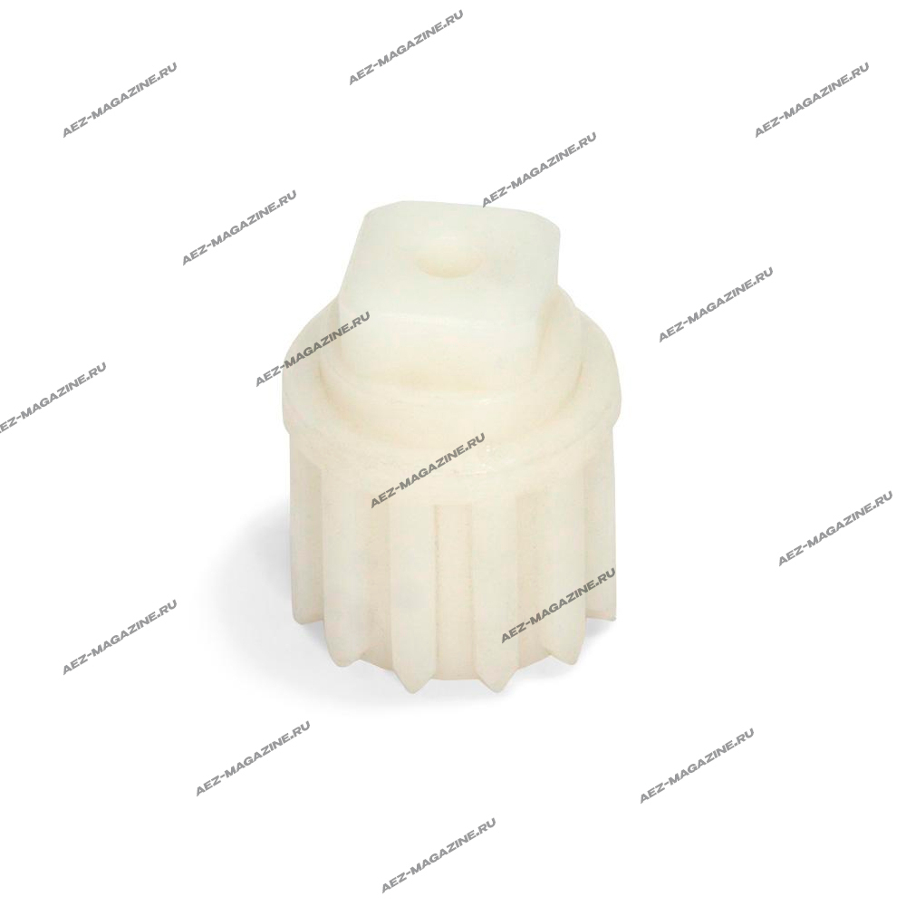 Втулка шнека мясорубки Delta, D верха 23,5мм, D низа 24мм, H-30мм, квадрат 14х14мм, внутр d-15,4мм