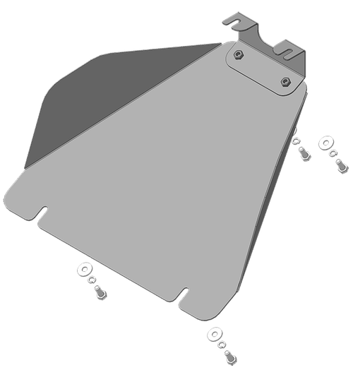 Защита стальная 2 мм БН Hyundai Staria; V=2,2D c 2022 г MOTODOR.00944