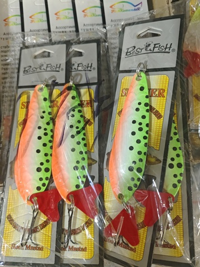 Блесно komandor 25Г 5штук