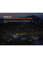 Фонарь Fenix налобный HL12R V2.0 серый 500 люмен