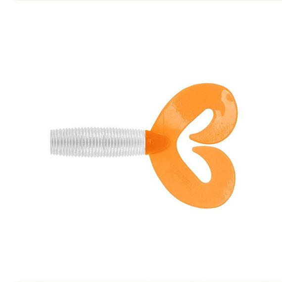 Твистер Credo Double Tail 2,95&#39;/7,5 см Pearl &amp; Orange 7шт. (HS-12-019) Helios