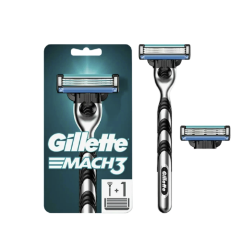 Gillette Mach3 станок + 2 лезвия