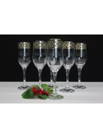 Бокалы для шампанского 6 штук "Геометрия"