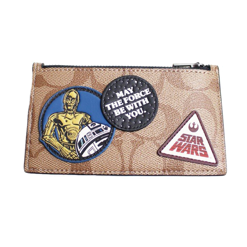 Картхолдеры и кошельки COACH x Card Case Logo, 89056-QBTN2