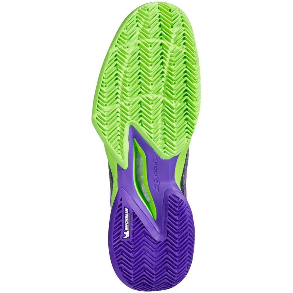 Теннисные кроссовки Babolat Jet Mach 3 Clay Men - Multikolor Green