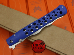 Нож Cold Steel Ti Lite 6 Kris 26SXK6 - синяя рукоять, клинок плейн