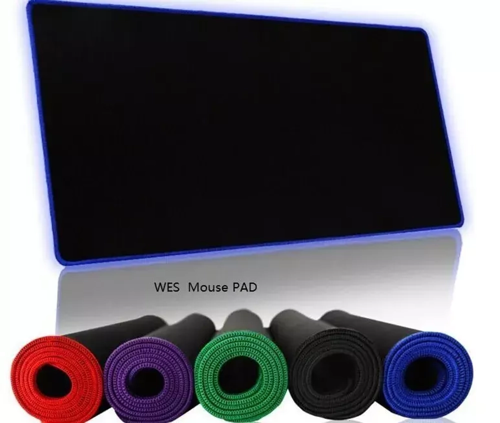 Коврик для клавиатуры и мыши 30*78*5 Black/blue