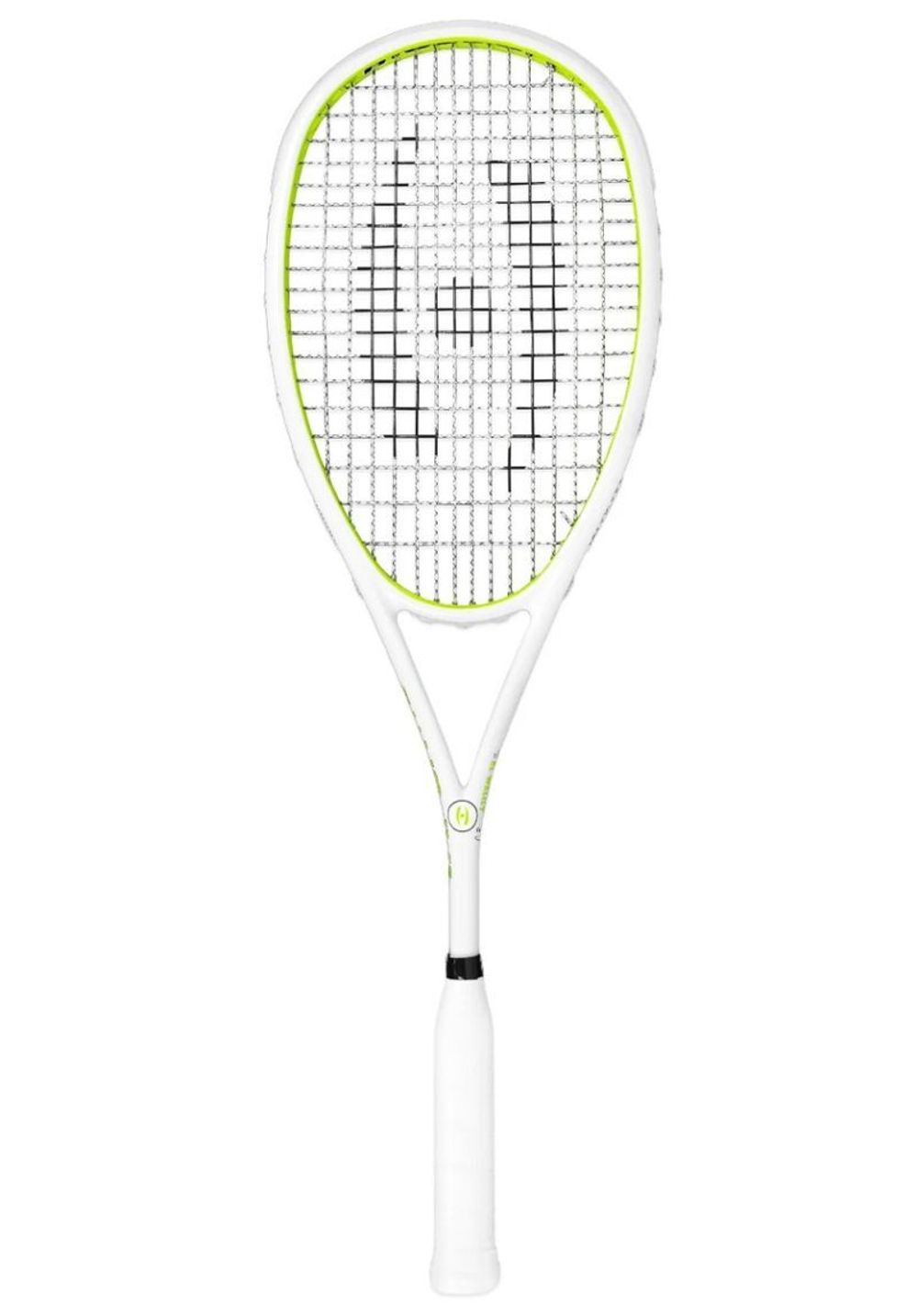 Ракетка для сквоша Harrow Vapor 115 Raneem El Welily Signature - white/lime