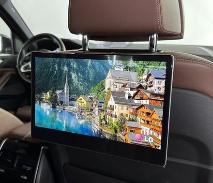 Комплект мониторов на подголовник для BMW G серии в штатные места - Radiola RDL-1188 с сенсорным экраном 12,3” (1920 х 1280 пикселей, Android 13, 8+128Gb, 4G)