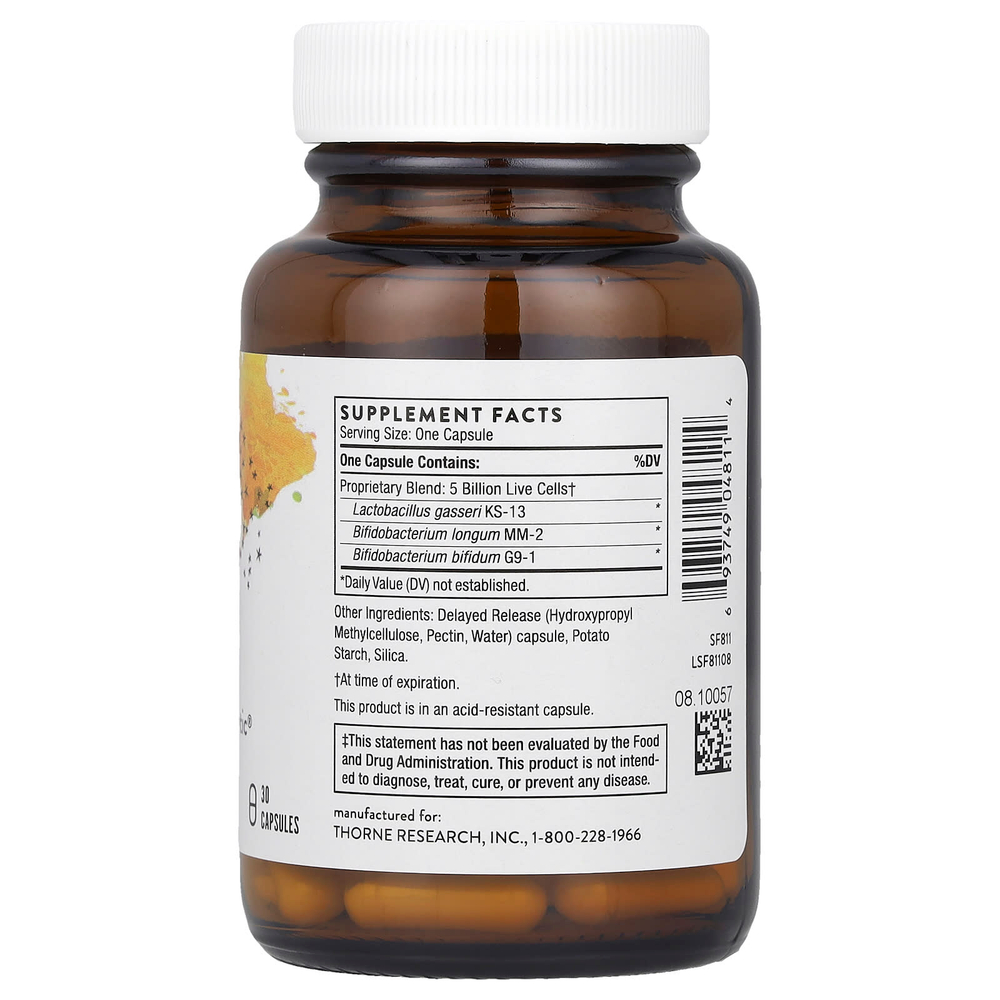 Thorne, FloraMend Prime Probiotic®, 30 капсул