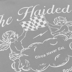 Худи Haided CHECKERED FLAG STEEL GREY