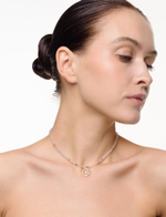 Чокер "Royal" из розового кварца Gold