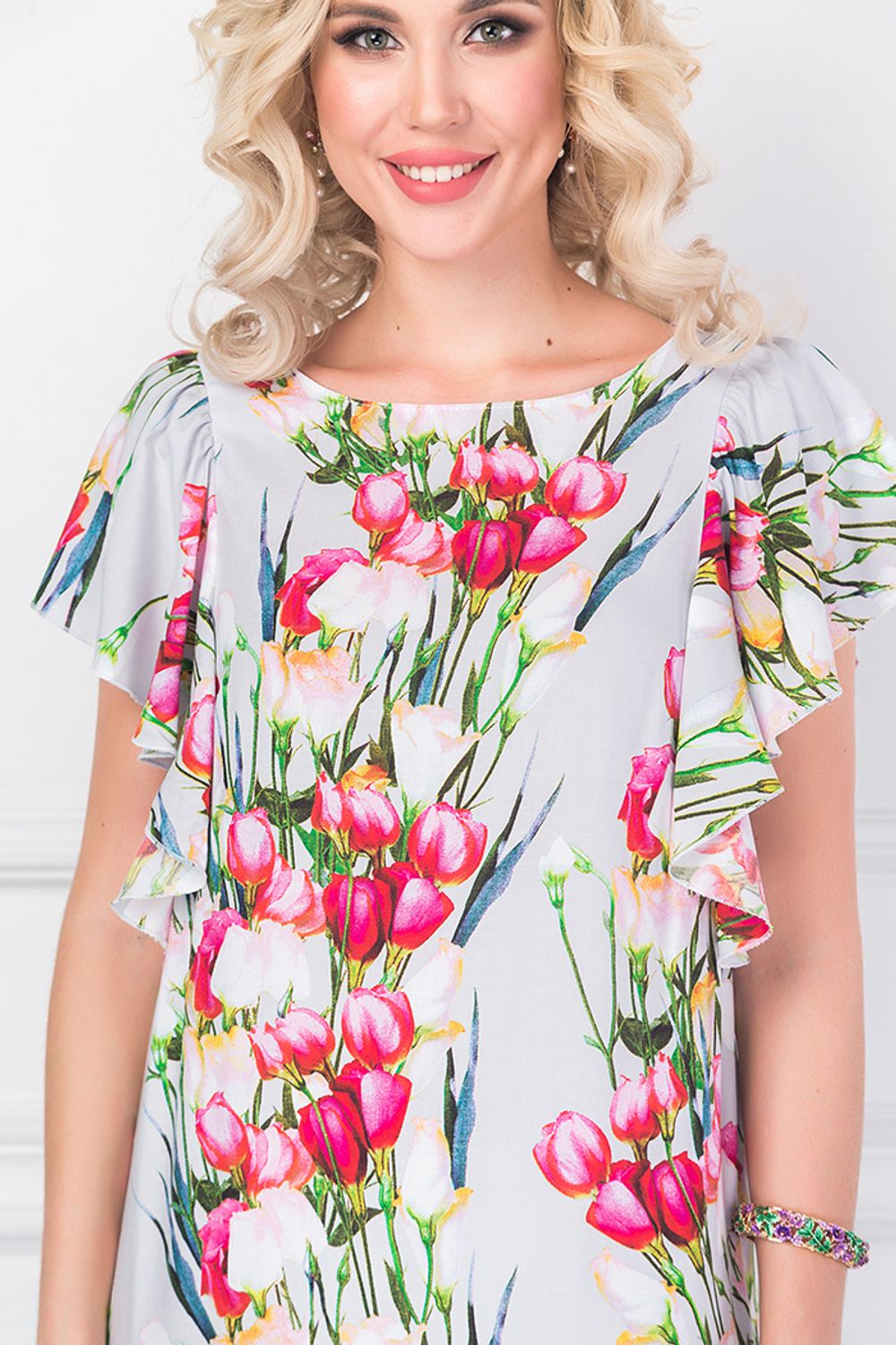 ПЛАТЬЕ ЛЕРИЧИ (ФЛОВЕРС) Bellovera (Акция)