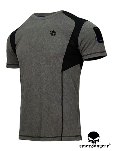 Футболка EmersonGear Blue Label Shark Fin Functional (EMB9590RG). Олива