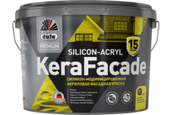 Краска фасадная акриловая силикон-модифицированная Dufa Premium Kerafacade матовая база 3 2,5 л