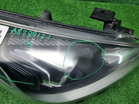 Фара правая Kia Rio 4 (17-20) линзованная галоген