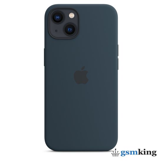 Apple Silicone Case with MagSafe iPhone 13 Abyss Blue «Синий омут» MM293ZE/A
