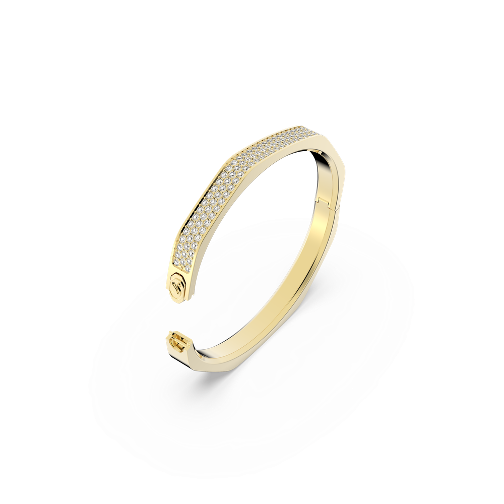 DEXTERA:BANGLE MB OCT PAVE /CRY/GOS L