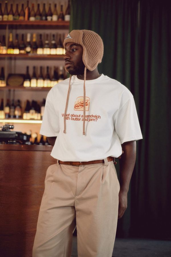 Шапка Mountain Earflap Beanie светло-коричневая - фото 6