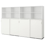Комбинация с раздвижными дверями - IKEA GALANT/ГАЛАНТ ИКЕА, 200х45х320 см, белый