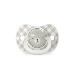 Набор пустышек Suavinex Night&Day Wild бежевый 6-18 мес, 2 шт