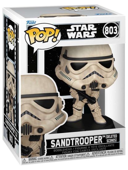 Фигурка Funko POP! Bobble Star Wars Sandtrooper (Deleted Scenes) (803) 86452 / Фигурка Фанко ПОП! по мотивам вселенной "Звездные войны", Пустынный штурмовик