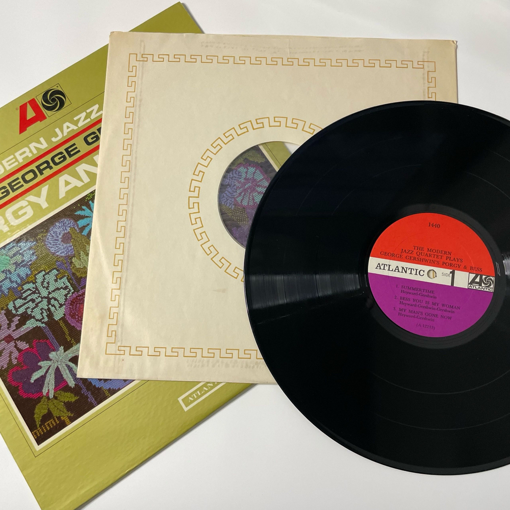 Винтажная виниловая пластинка LP The Modern Jazz Quartet, The Modern Jazz Quartet Plays George Gershwin's Porgy and Bess, Порги и Бесс (США 1965)