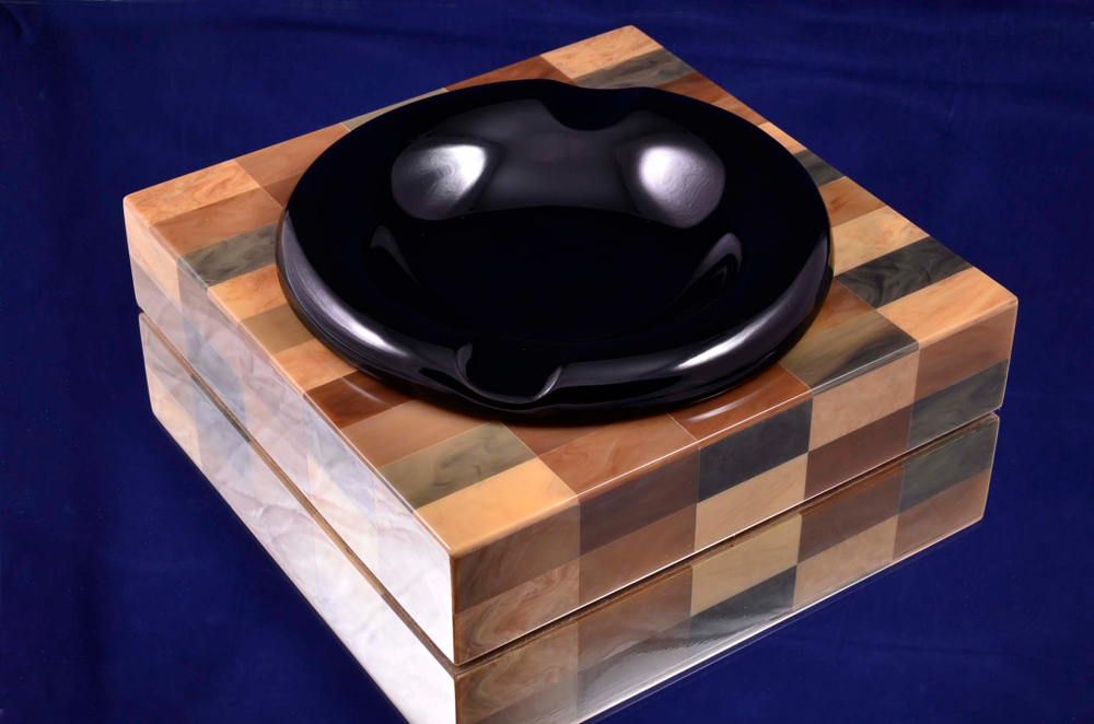 Пепельница настольная Mastro de Paja "Ecohorn", F12\TMM