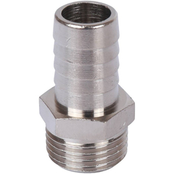 Штуцер НР никелированный 1/2"x16 STOUT