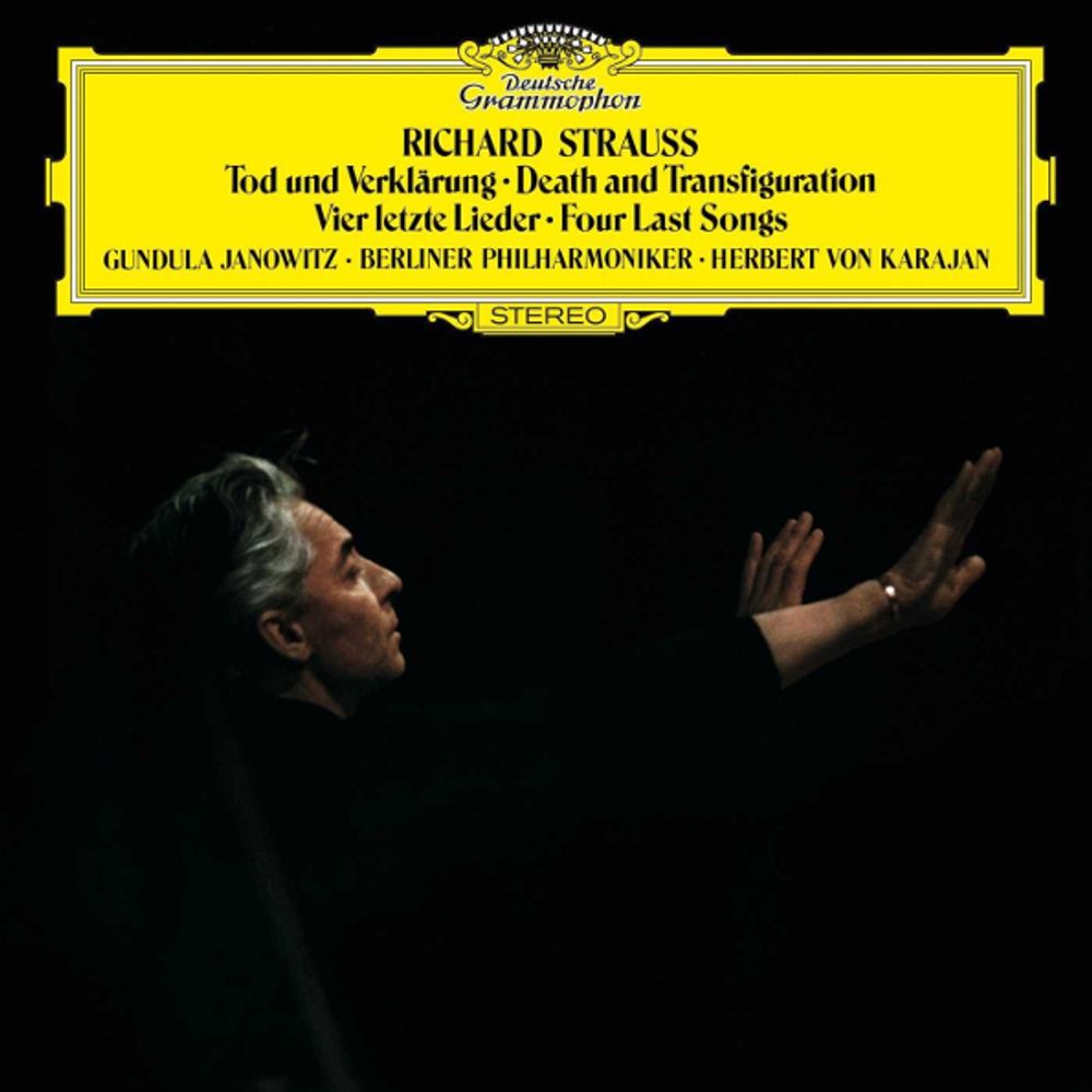 Gundula Janowitz, Berlin Philharmonic, Herbert von Karajan / Richard Strauss: Death And Transfiguration, Four Last Songs (LP)