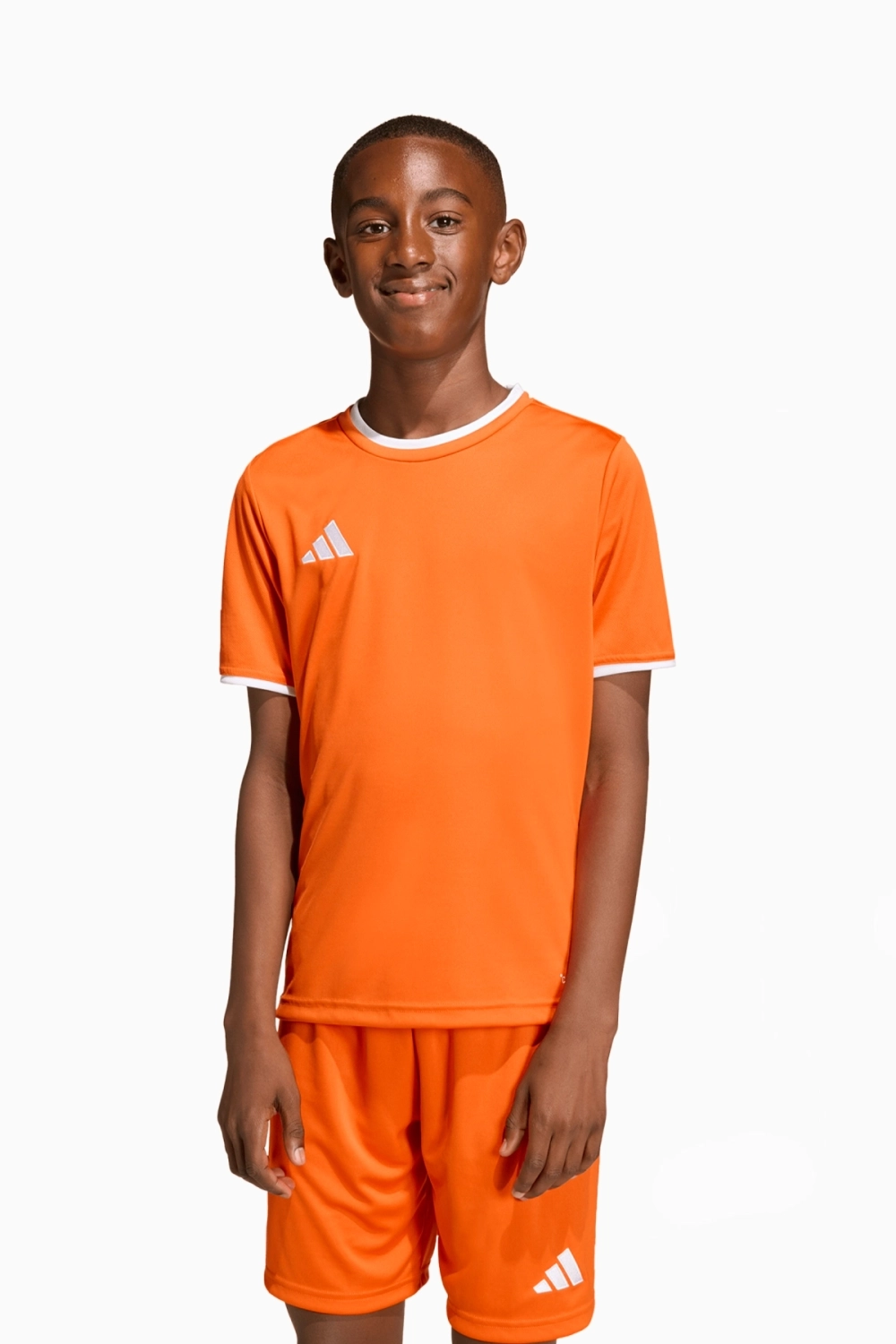 Футболка adidas Entrada 26 Junior - оранжевый