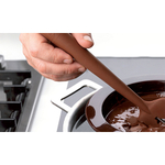 Лопатка силиконовая с термометром, 33 см