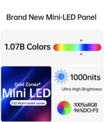 16" Портативный сенсорный монитор VCHANCE WQXGA Mini LED 2560x1600, 60 Гц