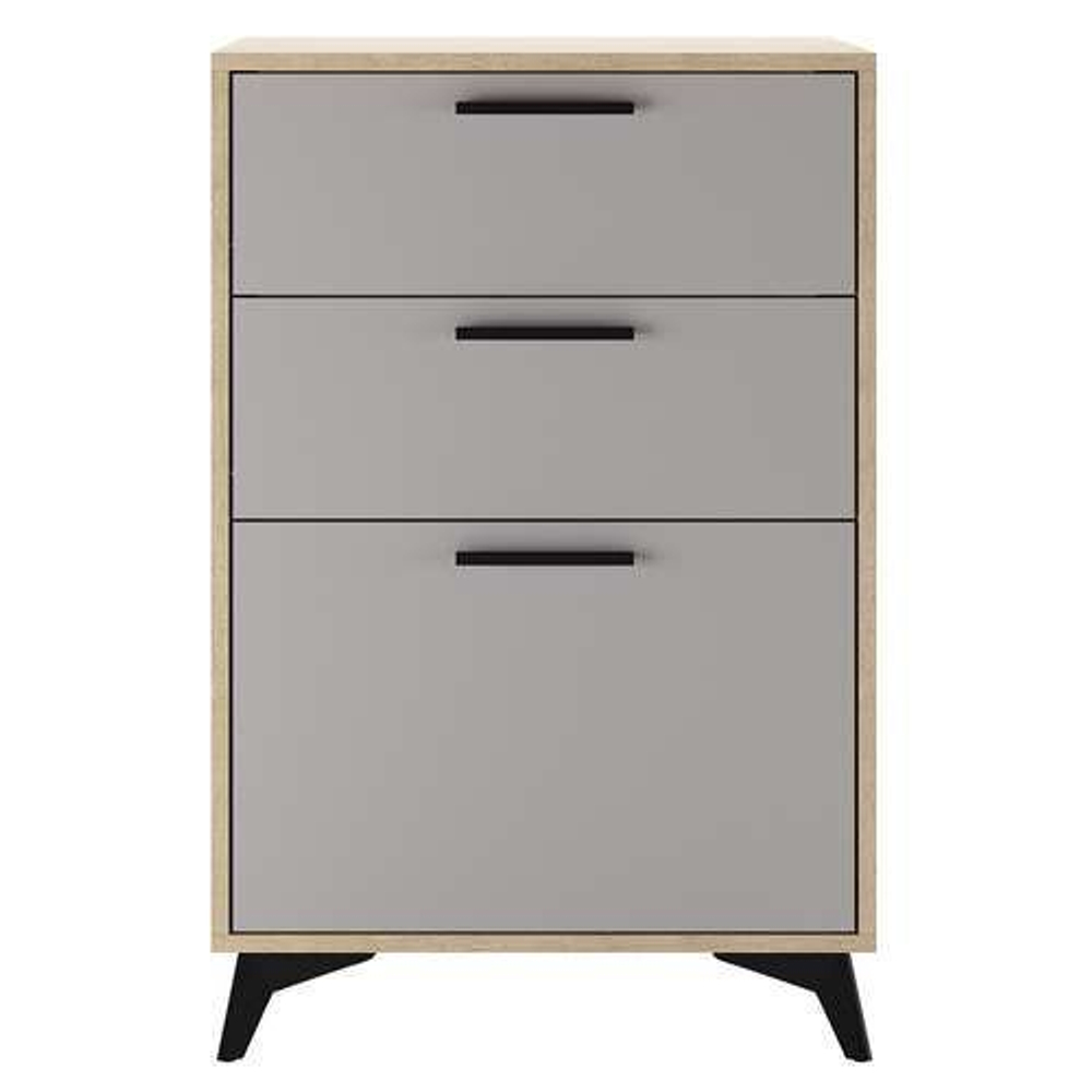 Прихожая с зеркалом комплект мебели Сатин 280х41,1х220 см