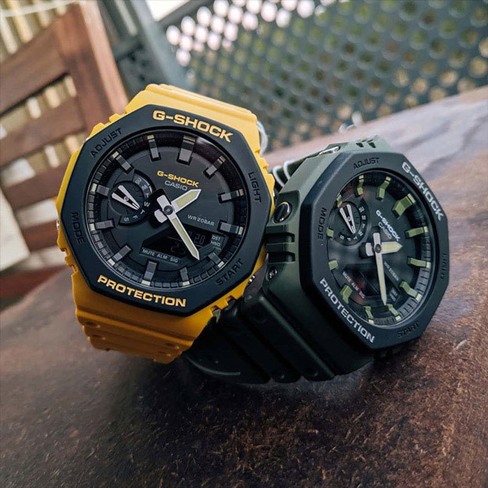 Японские наручные часы Casio G-SHOCK GA-2110SU-3AER