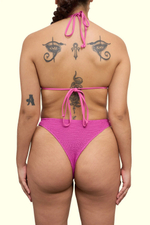 Топ купальника фуксия