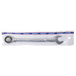 Ключ трещоточный комбинированный с флажковым переключением 19 мм KING TONY 373219M