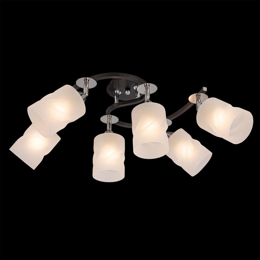 Citilux Сиерра CL119261 Люстра с поворотными плафонами Чёрная