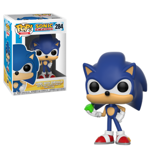 Фигурка Funko POP! Games: Sonic with Emerald Sonic the Hedgehog