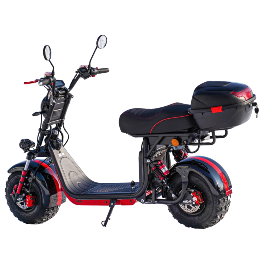 Электроскутер CityCoco WHITE SIBERIA PRO WD 2000W