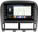 Магнитола для Lexus LS430, Toyota Celsior XF30 2000-2006 (ШГУ цветной) - Carmedia OL-9563-2 (кнопки и крутилки), Android 12, TS10, CarPlay, 4G SIM-слот