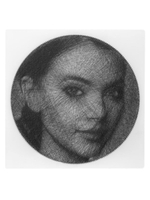 Фотокартина нитями RingString своими руками, основа картины квадрат, создается нитями по вашей фотографии