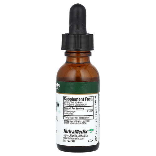 NutraMedix, барбарис, 30 мл (1 жидк. унция)