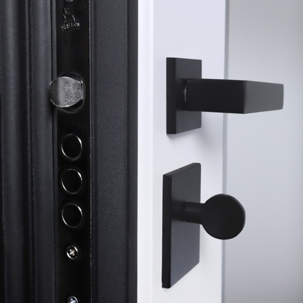 Стальная дверь "Макс 3D" с зеркалом (Smart lock DZ 888). Заказная модель.