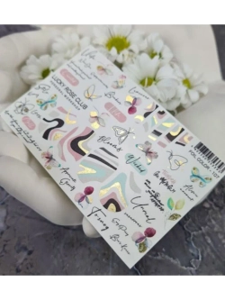 Набор слайдеры 2шт Lucky Rose. Foil 107, 109