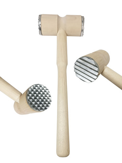 Молоток для отбивания мяса металл/дерево