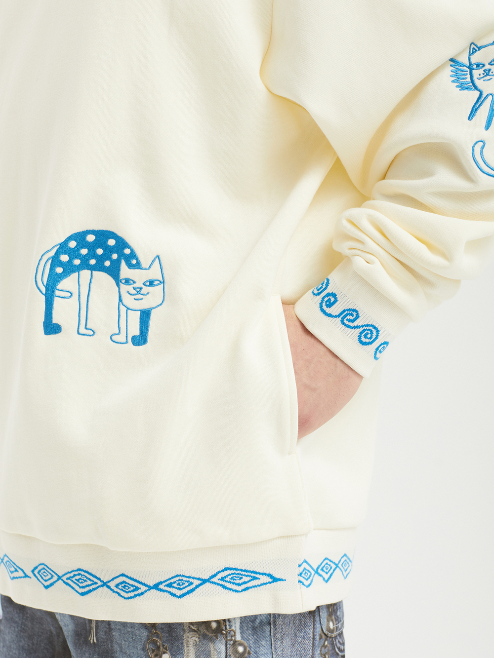 Мужская Толстовка Blonded