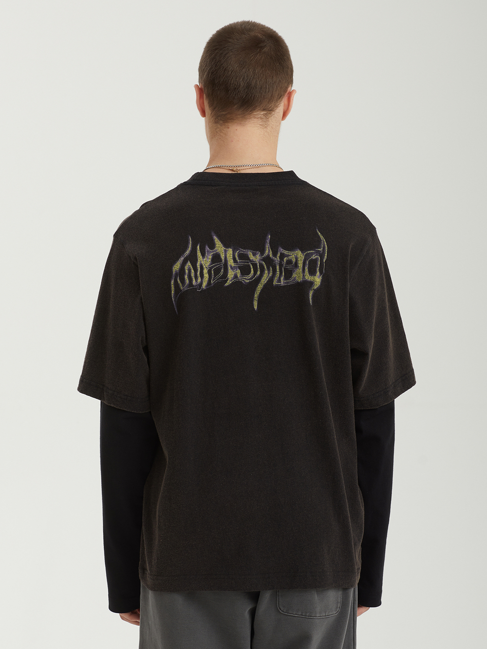 Мужской Лонгслив Skull T-age