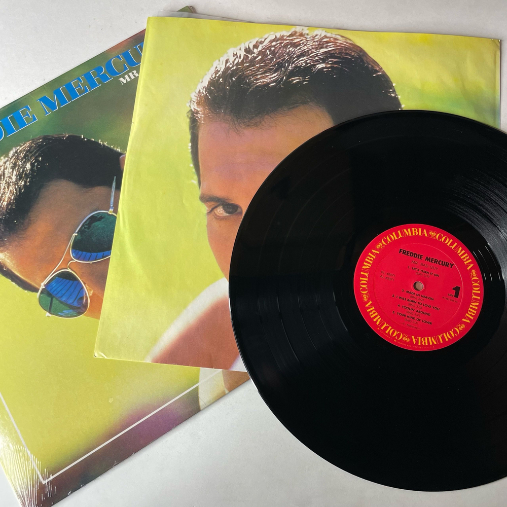 Винтажная виниловая пластинка LP Freddie Mercury Mr. Bad Guy (США 1985)